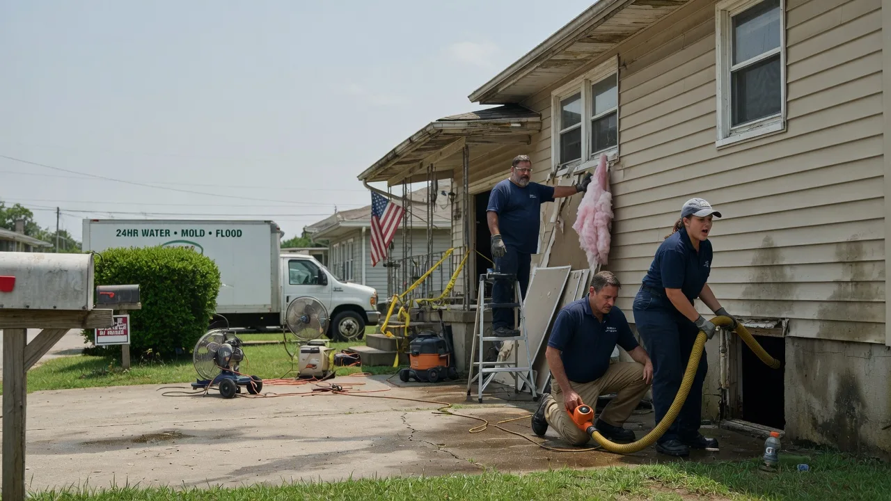 Water Damage Repair in Vauxhall, NJ near me